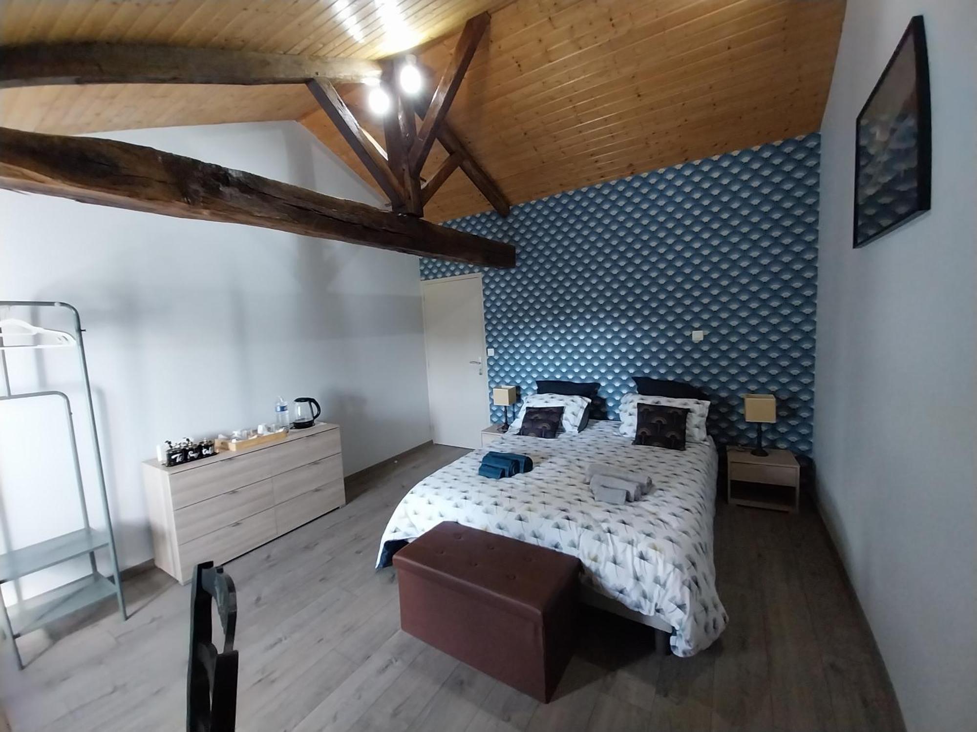 Au Granit Bleu Bed & Breakfast Faye-l'Abbesse Exterior foto