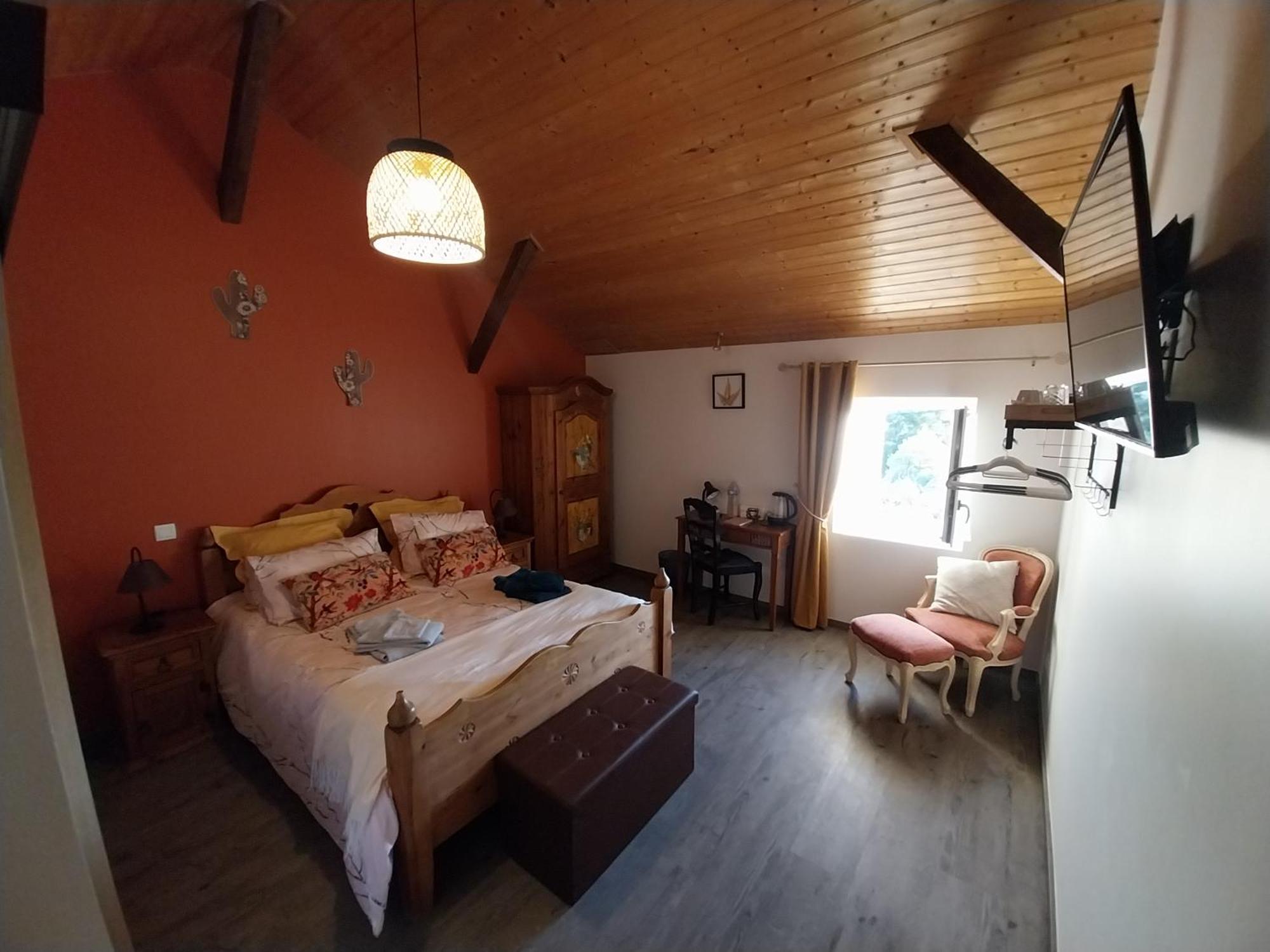 Au Granit Bleu Bed & Breakfast Faye-l'Abbesse Exterior foto